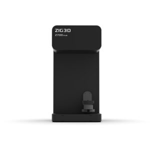 نمای سه‌بعدی اسکنر لابراتواری ZIG Z700 در زاویه ایزومتریک با نمایش دوربین‌ها و جزئیات فنی